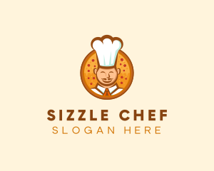 Chef Pizza Restaurant  logo design