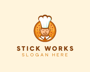 Chef Pizza Restaurant  logo design