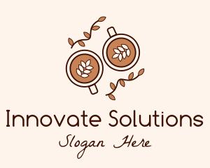 Organic Coffee Cups Logo