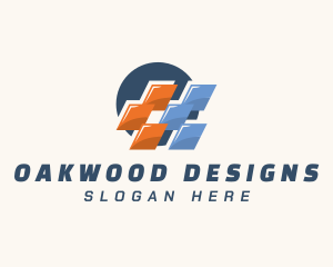 Interior Design Floor logo design