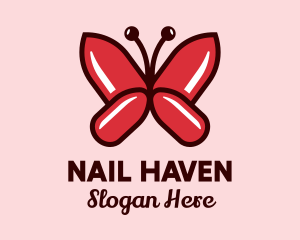 Salon Manicure Butterfly logo