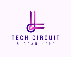 Circuit Wiring Letter L Loop logo