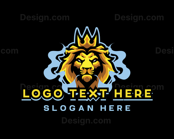 Lion Gaming Crown Vape Logo
