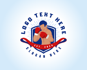 Sports Boxer Shield Logo