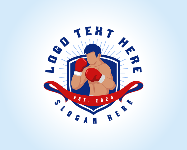 Boxing Glove logo example 3