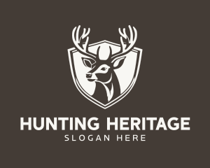 Deer Hunting Wildlife logo