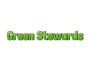 Green Cartoon Wordmark logo design