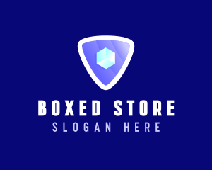 Cyber Security Box logo design