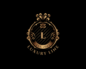 Royalty Luxury Ornament logo design