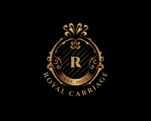 Royalty Luxury Ornament logo design