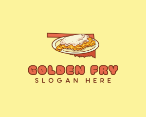 Oklahoma Fried Steak logo design