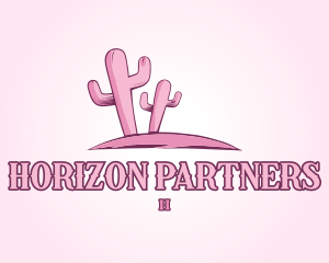 Pink Cactus Desert logo