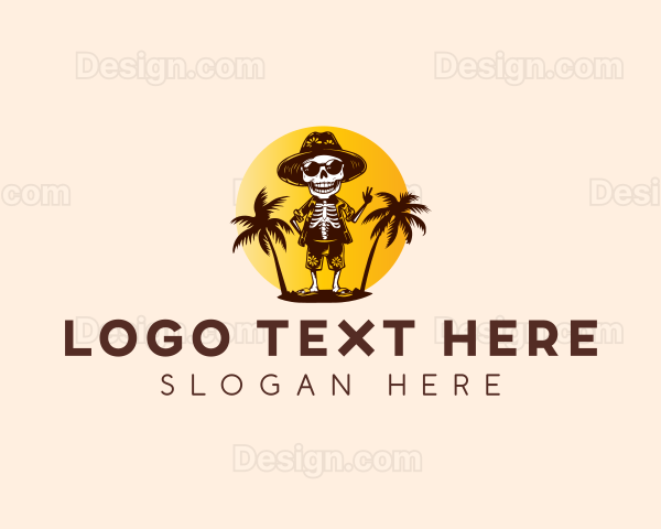 Skeleton Beach Travel Logo