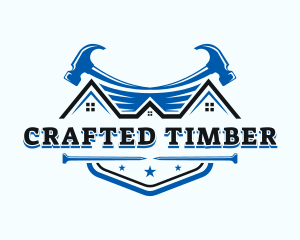 Hammer Roofing Renovation logo design