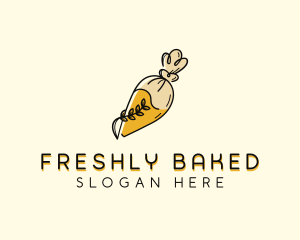 Wheat Confectionery Baker logo design