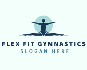 Gymnastics Human Split logo