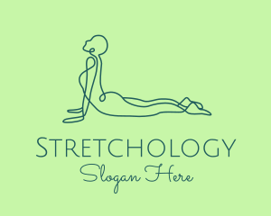 Yoga Stretch Pose logo