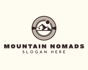 Mountaineering Alpine Travel logo design