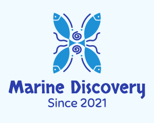 Native Marine Fishing logo design