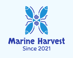 Native Marine Fishing logo design