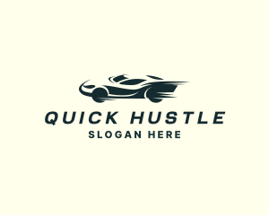 Fast Racing Car  logo design