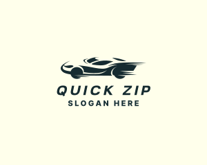 Fast Racing Car  logo design