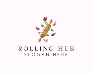 Baking Rolling Pin  logo design