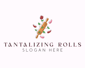 Baking Rolling Pin  logo design