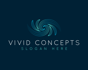 Abstract Wave Vortex logo