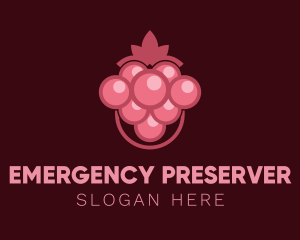 Bubblegum Grape Raisin logo design