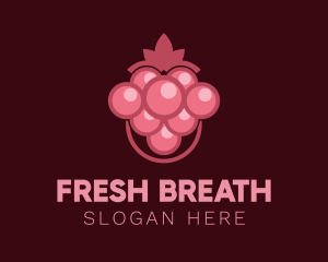 Bubblegum Grape Raisin logo design