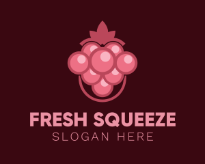 Bubblegum Grape Raisin logo design