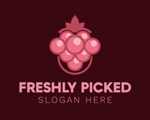 Bubblegum Grape Raisin logo design