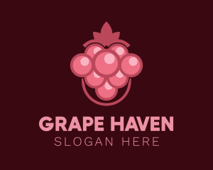 Bubblegum Grape Raisin logo design