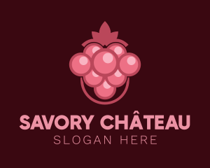 Bubblegum Grape Raisin logo design