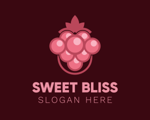 Bubblegum Grape Raisin logo design