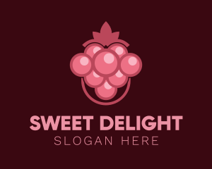 Bubblegum Grape Raisin logo design