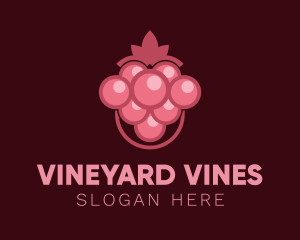 Bubblegum Grape Raisin logo design