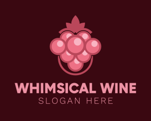 Bubblegum Grape Raisin logo design