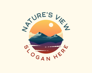 Mountain Peak Scenery logo