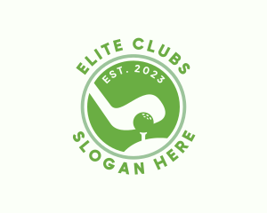 Golf Sports Country Club logo design