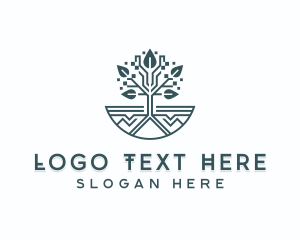 Pixel Tree Garden logo