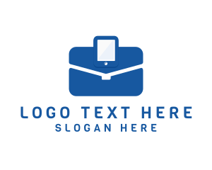 Display - Mobile Travel Briefcase logo design
