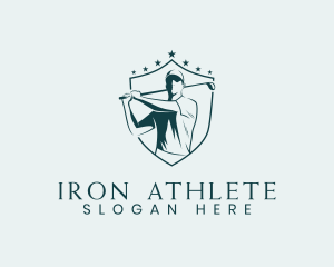 Golf Athlete Sports logo design