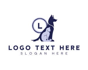 Dog Cat Pet logo