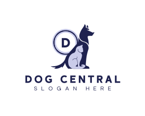 Dog Cat Pet logo design