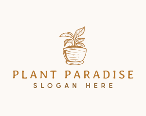 Plant Gardening Landscaping logo design