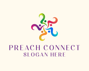 People Group Connect logo design