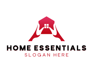 Home Real Estate Broker logo design