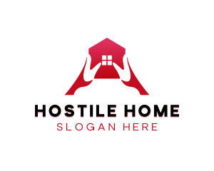 Home Real Estate Broker logo design